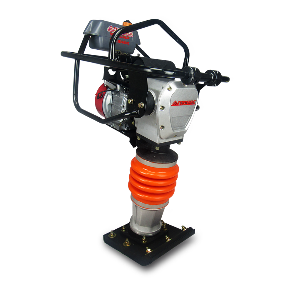 Compactador de solo gasolina e elétrico